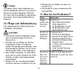 Preview for 10 page of Beurer JBY 86 Instructions For Use Manual