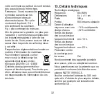 Preview for 32 page of Beurer JBY 86 Instructions For Use Manual