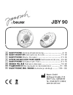 Предварительный просмотр 1 страницы Beurer JBY 90 Instructions For Use Manual