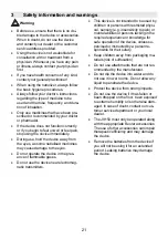 Preview for 21 page of Beurer JIH 50 Instructions For Use Manual