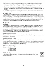 Preview for 8 page of Beurer KR 40 Instructions For Use Manual