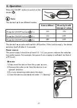 Preview for 9 page of Beurer LA 20 Instructions For Use Manual