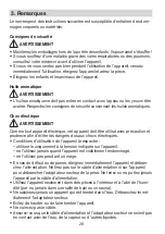 Preview for 16 page of Beurer LA 20 Instructions For Use Manual