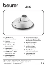 Preview for 1 page of Beurer LB 20 Instructions For Use Manual