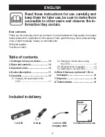 Preview for 9 page of Beurer LS50 Travelmeister Instructions For Use Manual