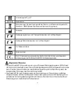 Preview for 4 page of Beurer ME 90 Instructions For Use Manual