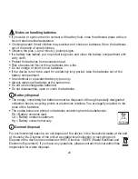 Preview for 26 page of Beurer ME 90 Instructions For Use Manual