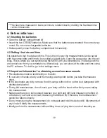 Preview for 29 page of Beurer ME 90 Instructions For Use Manual