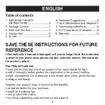 Preview for 2 page of Beurer MG 10 Instructions For Use Manual