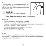 Preview for 11 page of Beurer MG 10 Instructions For Use Manual