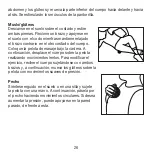 Preview for 26 page of Beurer MG 10 Instructions For Use Manual