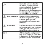 Preview for 36 page of Beurer MG 10 Instructions For Use Manual