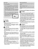 Preview for 8 page of Beurer MG 115 Instruction Manual