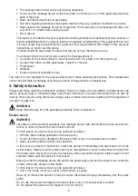 Предварительный просмотр 8 страницы Beurer MG 120 Instructions For Use Manual