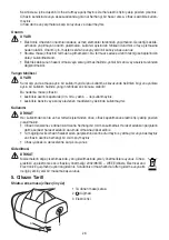 Предварительный просмотр 26 страницы Beurer MG 120 Instructions For Use Manual