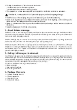 Preview for 4 page of Beurer MG 134 Instructions For Use Manual