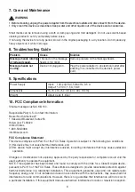 Preview for 6 page of Beurer MG 134 Instructions For Use Manual