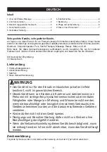 Preview for 3 page of Beurer MG 145 Instructions For Use Manual