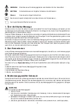 Preview for 4 page of Beurer MG 145 Instructions For Use Manual