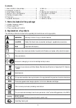 Preview for 3 page of Beurer MG 149 Instructions For Use Manual