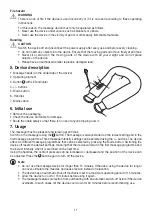 Preview for 11 page of Beurer MG 150 Instructions For Use Manual