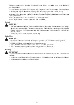 Preview for 12 page of Beurer MG 151 Instructions For Use Manual