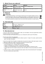 Preview for 15 page of Beurer MG 151 Instructions For Use Manual