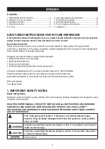 Preview for 2 page of Beurer MG 153 Instructions For Use Manual