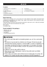 Preview for 9 page of Beurer MG 155 Instructions For Use Manual