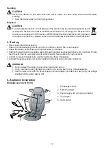 Preview for 12 page of Beurer MG 155 Instructions For Use Manual