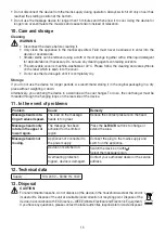 Preview for 15 page of Beurer MG 206 HD-enjoy Instructions For Use Manual