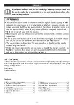 Beurer MG 21 Instructions Manual preview