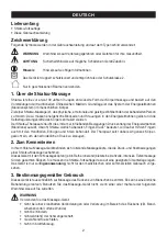 Preview for 2 page of Beurer MG 215 Instructions For Use Manual