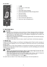 Preview for 5 page of Beurer MG 215 Instructions For Use Manual