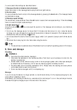 Preview for 12 page of Beurer MG 215 Instructions For Use Manual