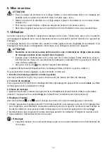 Preview for 17 page of Beurer MG 215 Instructions For Use Manual