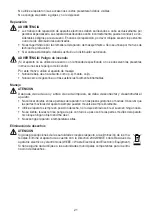 Preview for 21 page of Beurer MG 215 Instructions For Use Manual