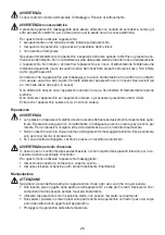 Preview for 26 page of Beurer MG 215 Instructions For Use Manual