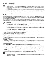 Preview for 28 page of Beurer MG 215 Instructions For Use Manual