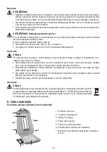 Preview for 44 page of Beurer MG 215 Instructions For Use Manual