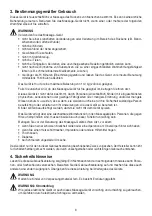 Preview for 3 page of Beurer MG 230 Instructions For Use Manual