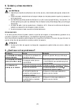 Preview for 26 page of Beurer MG 240 HD-heat Instructions For Use Manual