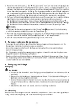 Preview for 9 page of Beurer MG 280 Instructions For Use Manual