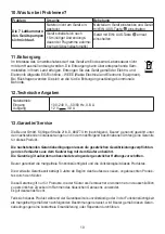 Preview for 10 page of Beurer MG 280 Instructions For Use Manual