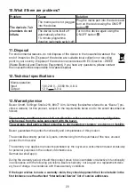 Preview for 20 page of Beurer MG 280 Instructions For Use Manual