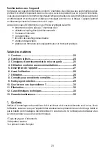 Preview for 23 page of Beurer MG 280 Instructions For Use Manual