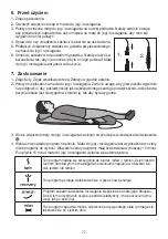 Preview for 77 page of Beurer MG 280 Instructions For Use Manual