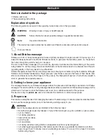 Preview for 9 page of Beurer MG 290 Instructions For Use Manual