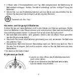 Preview for 4 page of Beurer MG 30 Instructions For Use Manual