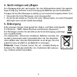 Preview for 5 page of Beurer MG 30 Instructions For Use Manual